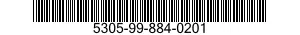 5305-99-884-0201 SCREW,MACHINE 5305998840201 998840201