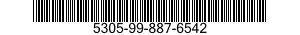5305-99-887-6542 SCREW,CAP,HEXAGON HEAD 5305998876542 998876542