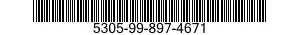 5305-99-897-4671 SCREW,CAP,HEXAGON HEAD 5305998974671 998974671