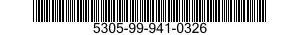 5305-99-941-0326 SCREW,CAP,HEXAGON HEAD 5305999410326 999410326