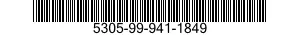 5305-99-941-1849 SCREW,MACHINE 5305999411849 999411849