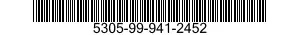 5305-99-941-2452 SCREW,CAP,SOCKET HEAD 5305999412452 999412452