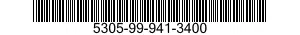 5305-99-941-3400 SCREW,CAP,HEXAGON HEAD 5305999413400 999413400