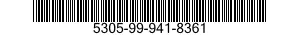 5305-99-941-8361 SCREW,CAP,HEXAGON HEAD 5305999418361 999418361