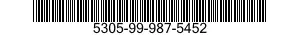 5305-99-987-5452 SCREW,MACHINE 5305999875452 999875452
