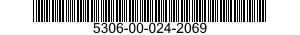 5306-00-024-2069 ROD,THREADED END 5306000242069 000242069