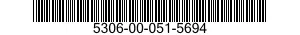 5306-00-051-5694 ROD,THREADED END 5306000515694 000515694