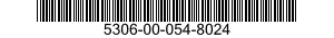 5306-00-054-8024 BOLT,SQUARE NECK 5306000548024 000548024