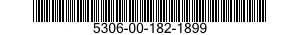 5306-00-182-1899 BOLT,MACHINE 5306001821899 001821899