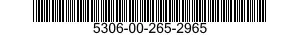 5306-00-265-2965  5306002652965 002652965
