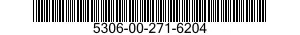 5306-00-271-6204 BOLT,U 5306002716204 002716204