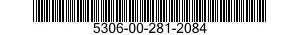 5306-00-281-2084  5306002812084 002812084