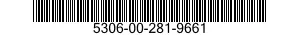 5306-00-281-9661  5306002819661 002819661