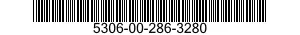5306-00-286-3280 BOLT,MACHINE 5306002863280 002863280