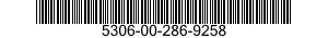 5306-00-286-9258 ROD,CONTINUOUS THREAD 5306002869258 002869258