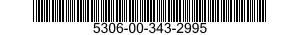 5306-00-343-2995 BOLT,SHEAR 5306003432995 003432995