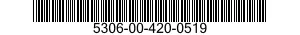 5306-00-420-0519  5306004200519 004200519