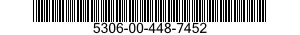 5306-00-448-7452 BOLT,SHEAR 5306004487452 004487452