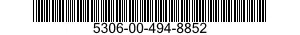 5306-00-494-8852 ROD,THREADED END 5306004948852 004948852