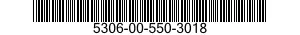 5306-00-550-3018 BOLT,INTERNAL WRENCHING 5306005503018 005503018