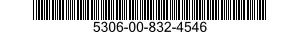 5306-00-832-4546 BOLT,MACHINE 5306008324546 008324546