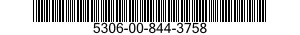 5306-00-844-3758 BOLT,SHEAR 5306008443758 008443758
