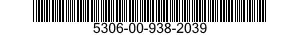 5306-00-938-2039 BOLT,SHOULDER 5306009382039 009382039