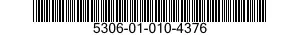 5306-01-010-4376 BOLT,U 5306010104376 010104376