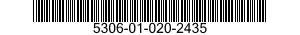 5306-01-020-2435 BOLT,MACHINE 5306010202435 010202435