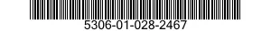 5306-01-028-2467 BOLT,MACHINE 5306010282467 010282467