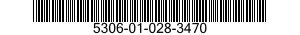 5306-01-028-3470 BOLT,MACHINE 5306010283470 010283470