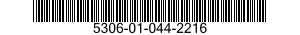 5306-01-044-2216 BOLT,SHOULDER 5306010442216 010442216