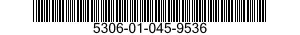 5306-01-045-9536 BOLT,SHOULDER 5306010459536 010459536