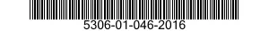 5306-01-046-2016 BOLT,MACHINE 5306010462016 010462016