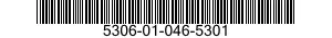 5306-01-046-5301 BOLT,SHOULDER 5306010465301 010465301