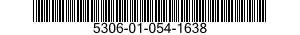 5306-01-054-1638 BOLT,CLOSE TOLERANCE 5306010541638 010541638