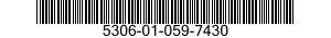 5306-01-059-7430 BOLT,U 5306010597430 010597430
