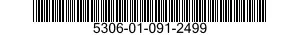5306-01-091-2499 BOLT,SPECIAL 5306010912499 010912499