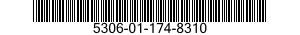 5306-01-174-8310 ROD,THREADED END 5306011748310 011748310