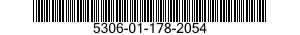 5306-01-178-2054 BOLT,MACHINE 5306011782054 011782054