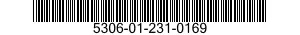 5306-01-231-0169 BOLT,SHEAR 5306012310169 012310169