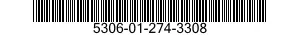5306-01-274-3308 ROD,THREADED END 5306012743308 012743308