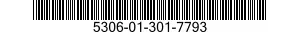 5306-01-301-7793 BOLT,MACHINE 5306013017793 013017793