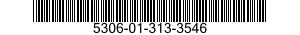 5306-01-313-3546 BOLT,MACHINE 5306013133546 013133546