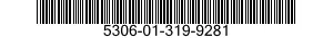5306-01-319-9281 BOLT,MACHINE 5306013199281 013199281