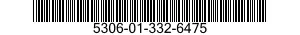 5306-01-332-6475 BOLT,U 5306013326475 013326475