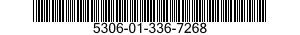 5306-01-336-7268 BOLT,MACHINE 5306013367268 013367268