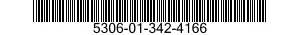 5306-01-342-4166 BOLT,ECCENTRIC HEAD 5306013424166 013424166