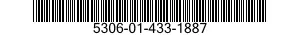 5306-01-433-1887 BOLT,MACHINE 5306014331887 014331887