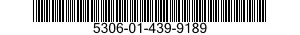 5306-01-439-9189 BOLT,SHOULDER 5306014399189 014399189